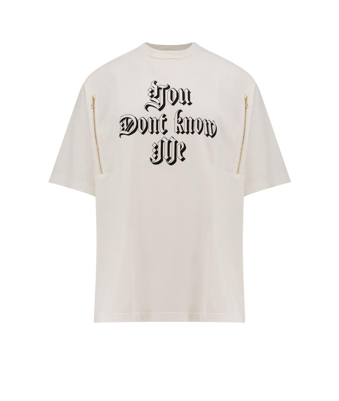 UNDERCOVER Белая хлопковая футболка, фото 1