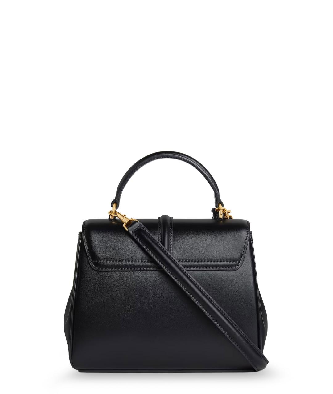 CELINE Черная бархатная сумка тоут, фото 2