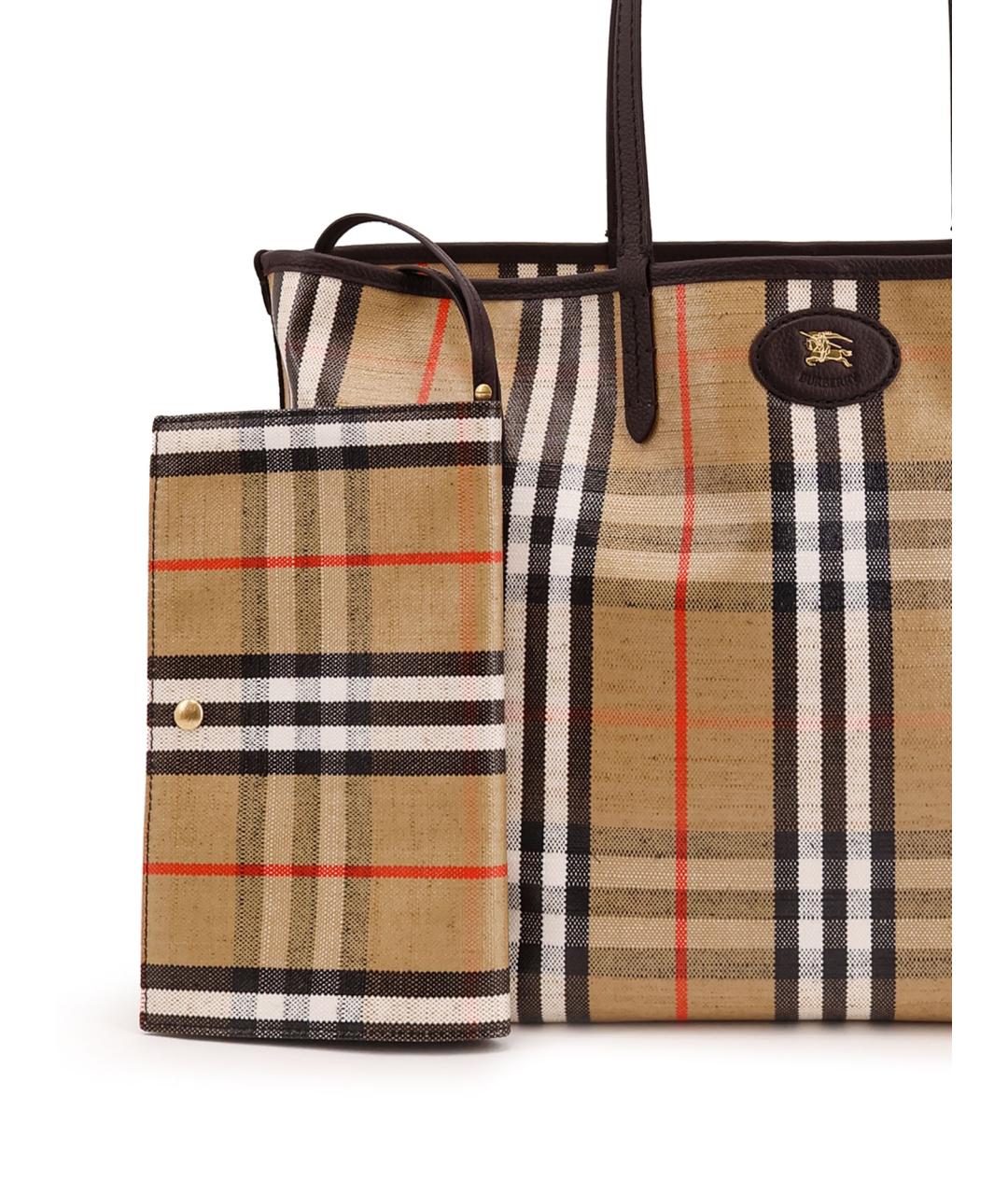 BURBERRY Мульти сумка тоут, фото 4