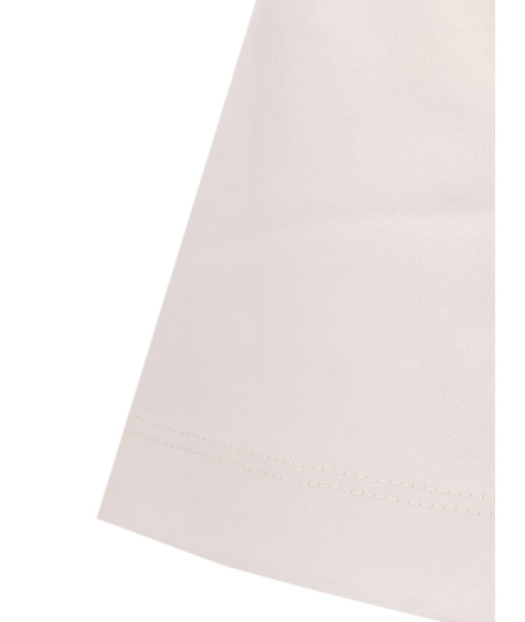 HUGO BOSS Бежевая хлопковая футболка, фото 3