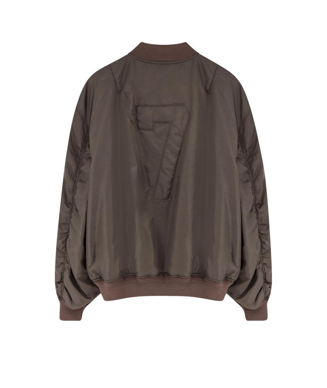 IH NOM UH NIT Коричневая полиамидовая куртка, фото 2