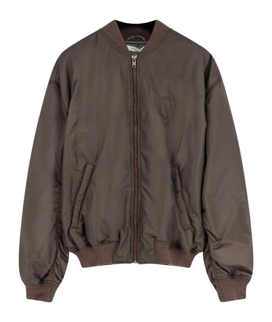 IH NOM UH NIT Коричневая полиамидовая куртка, фото 1