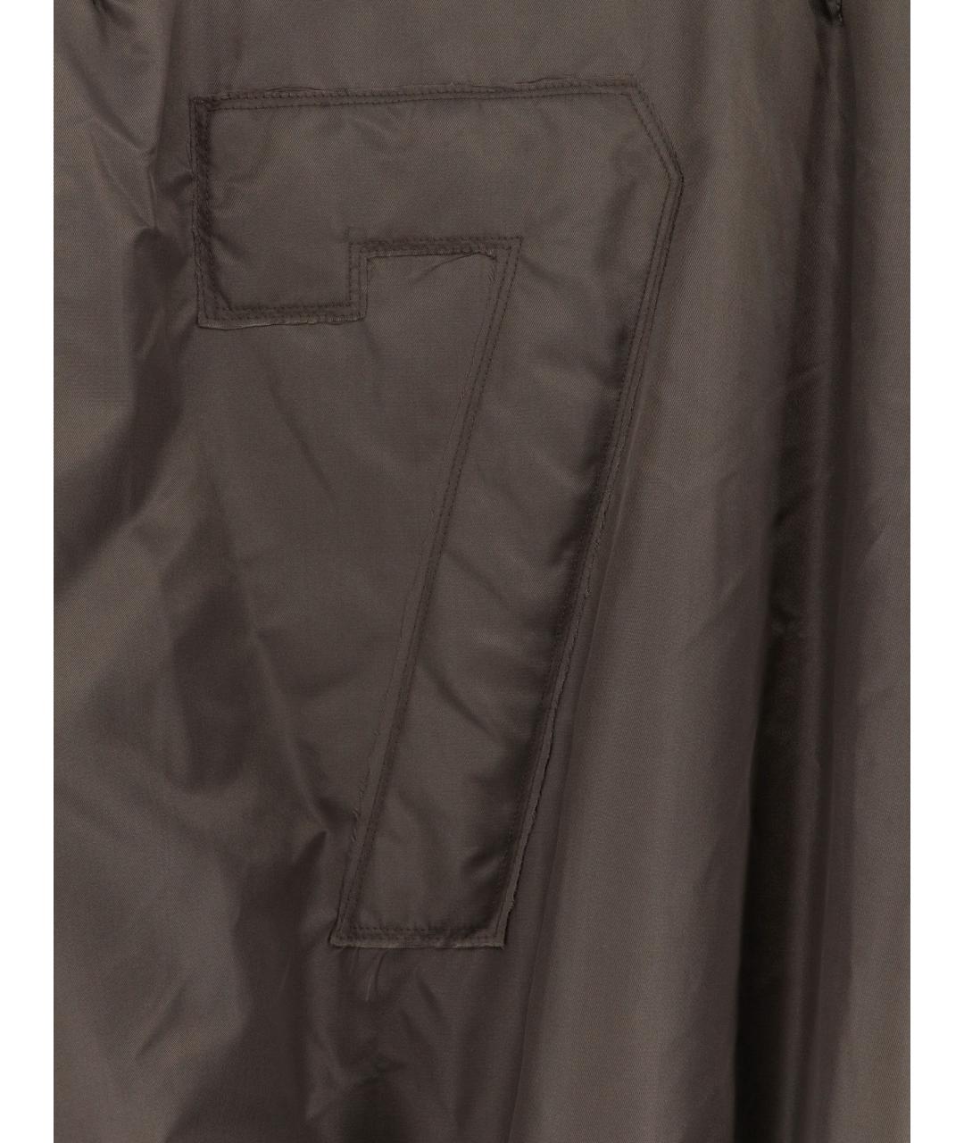 IH NOM UH NIT Коричневая полиамидовая куртка, фото 3