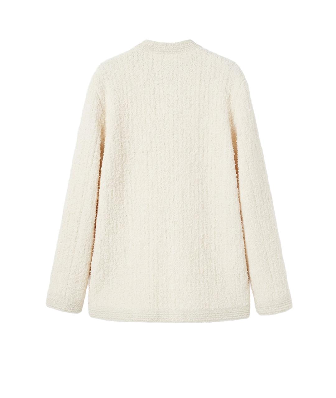 GUCCI Бежевый шерстяной кардиган, фото 2