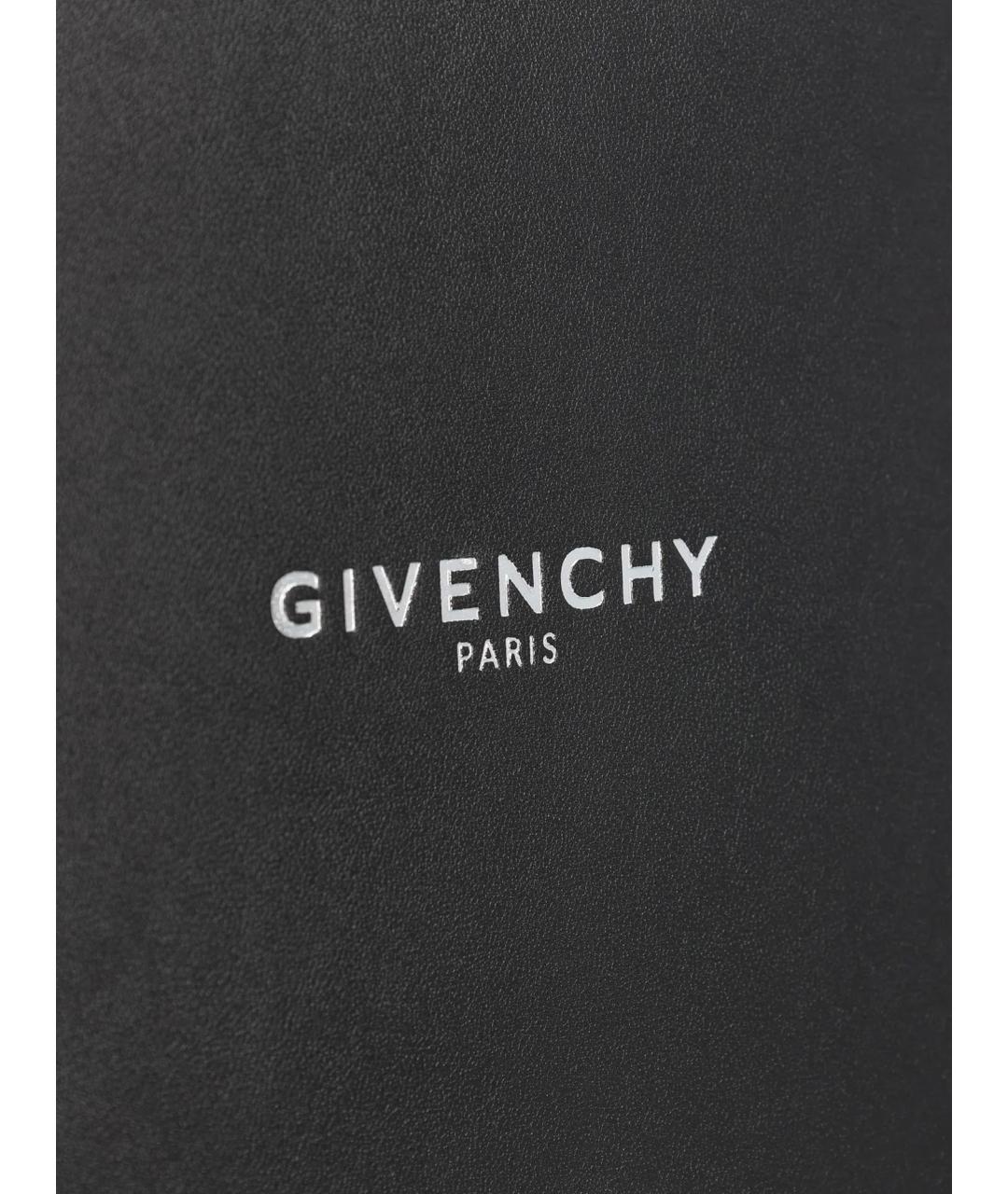 GIVENCHY Черная кожаная папка для документов, фото 4
