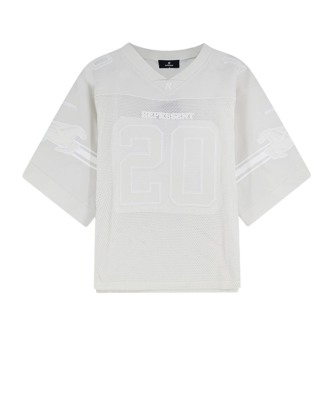 REPRESENT Белая футболка, фото 1