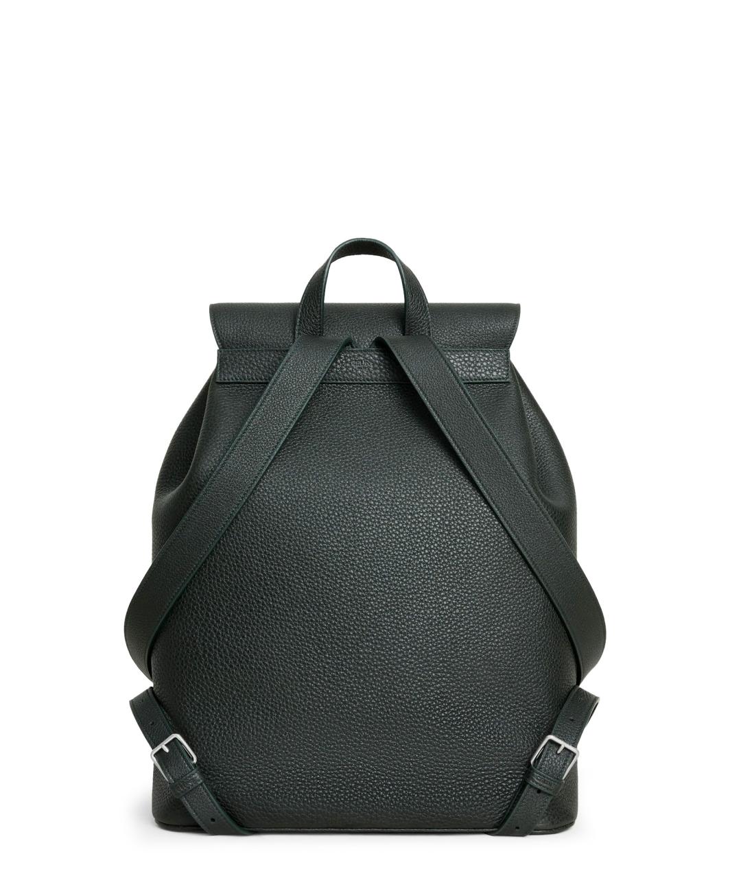 CELINE Зеленый кожаный рюкзак, фото 2