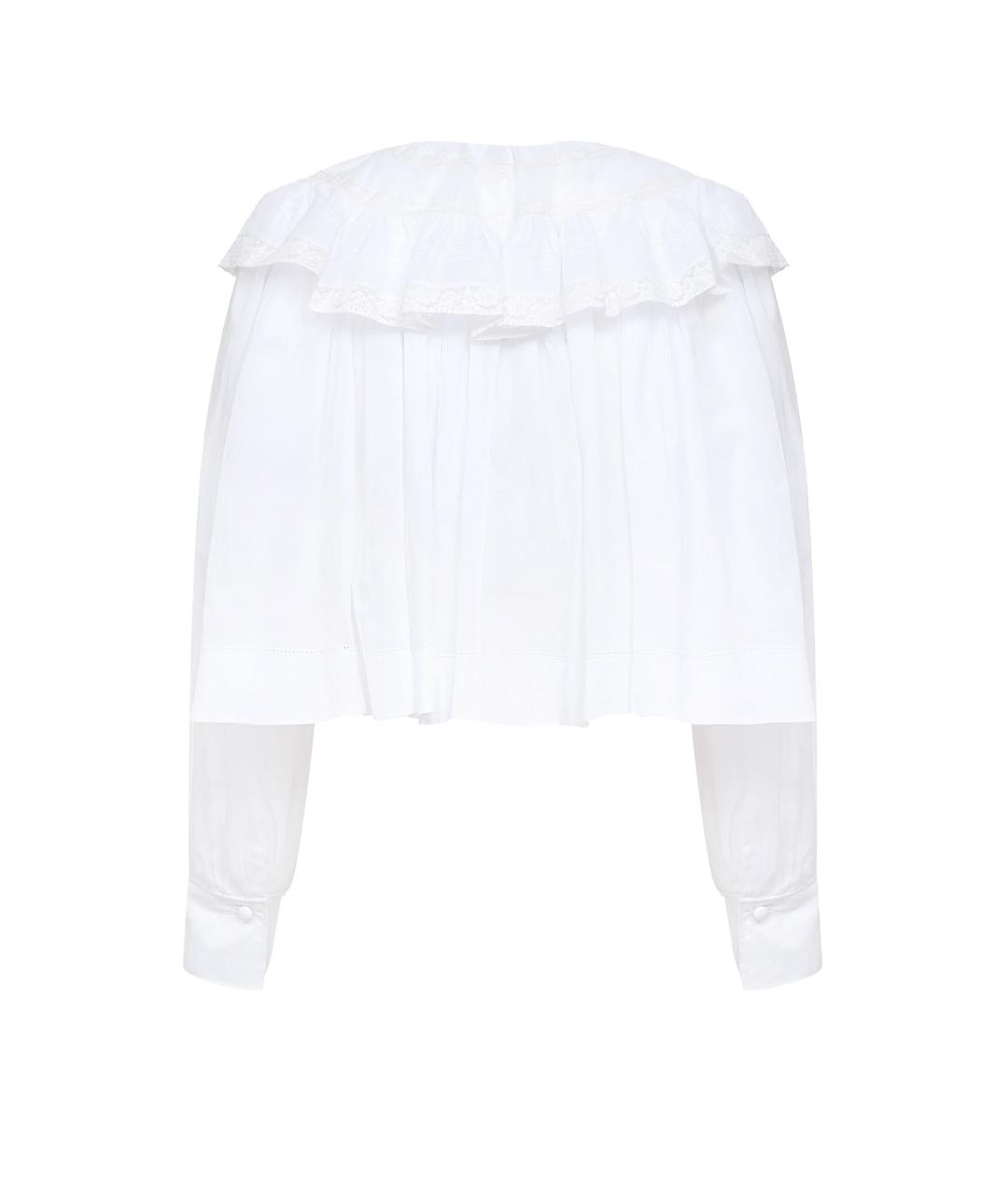 CHLOE Белая хлопковая рубашка, фото 2