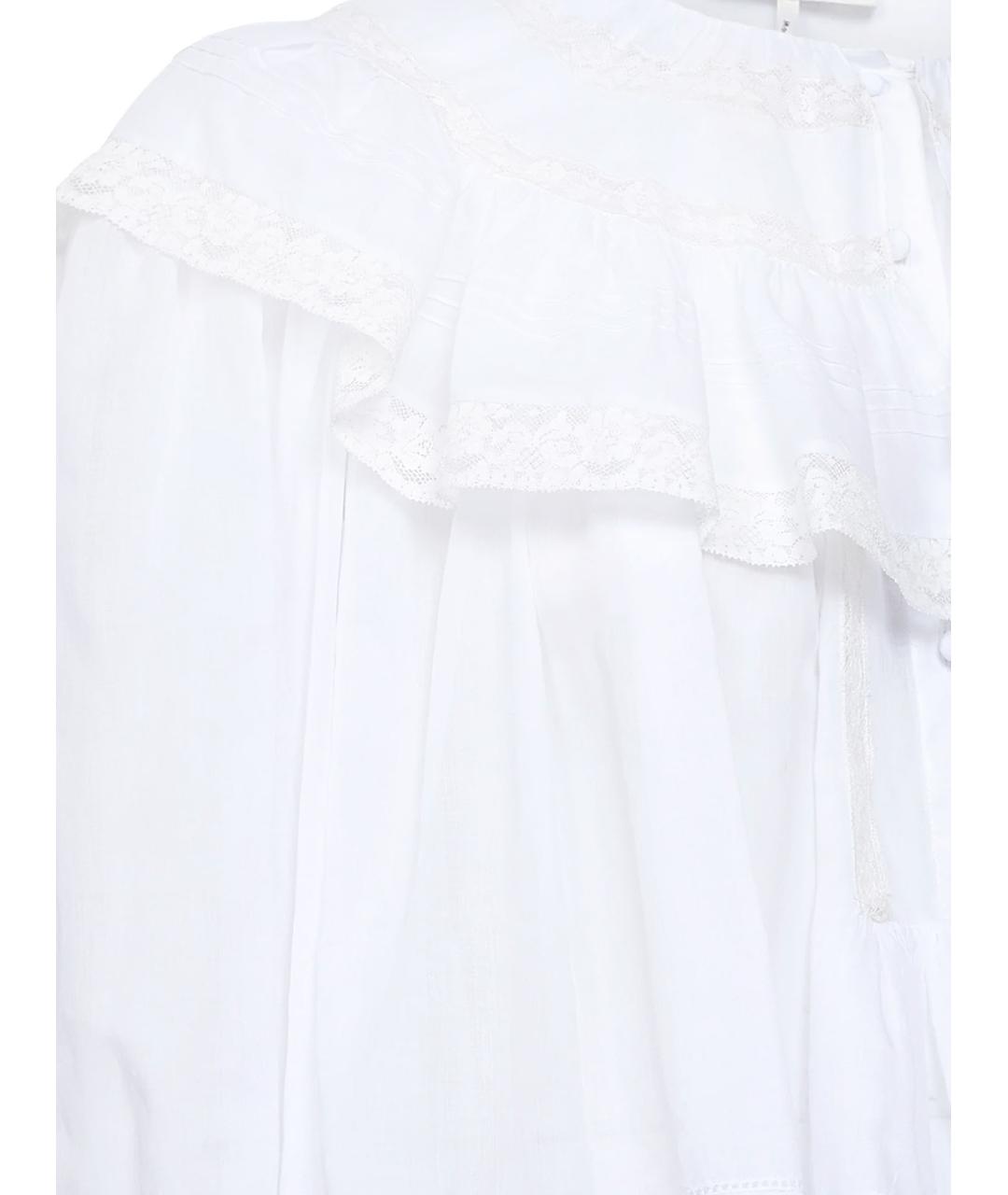 CHLOE Белая хлопковая рубашка, фото 3