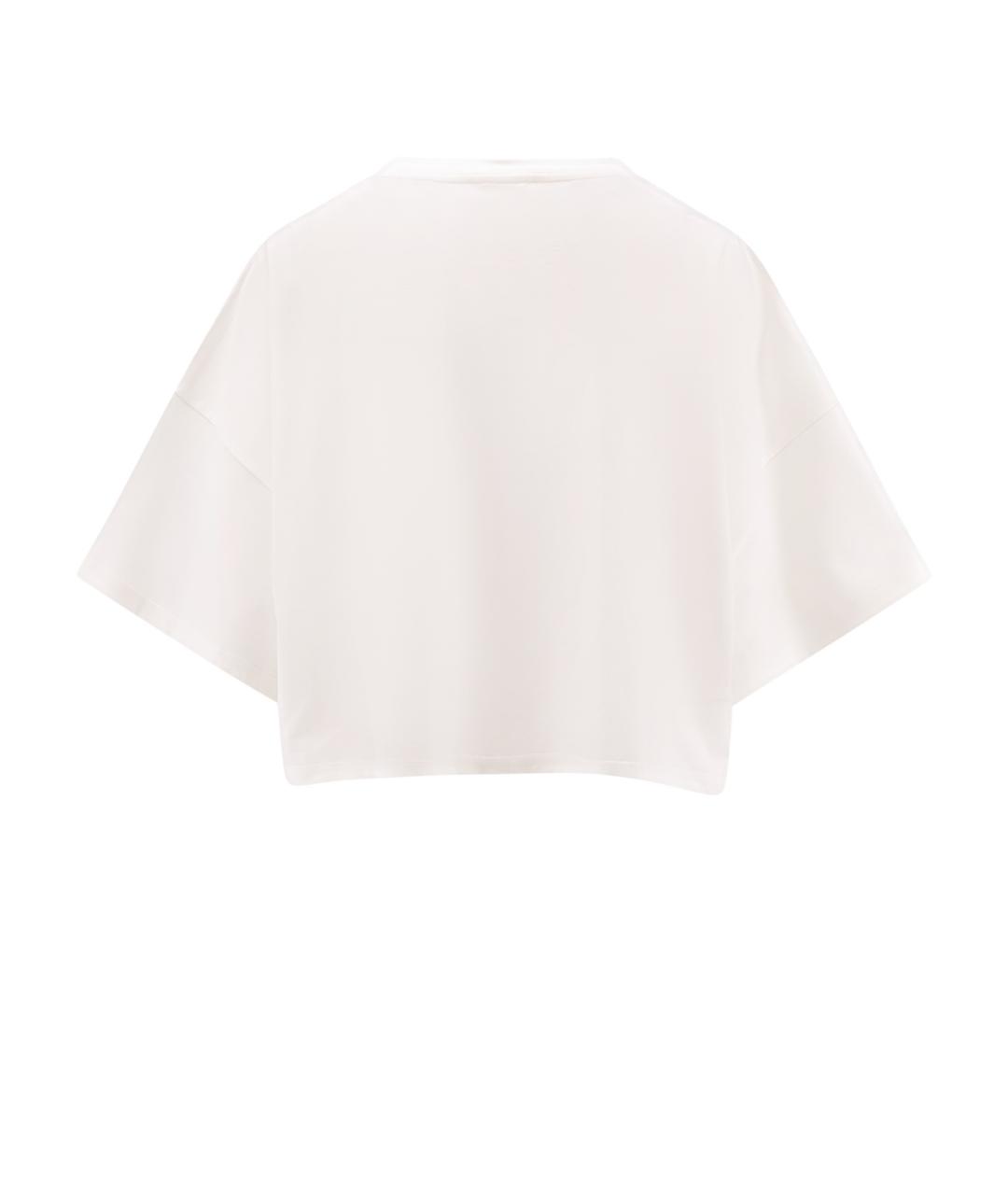 CHLOE Белая хлопковая футболка, фото 2