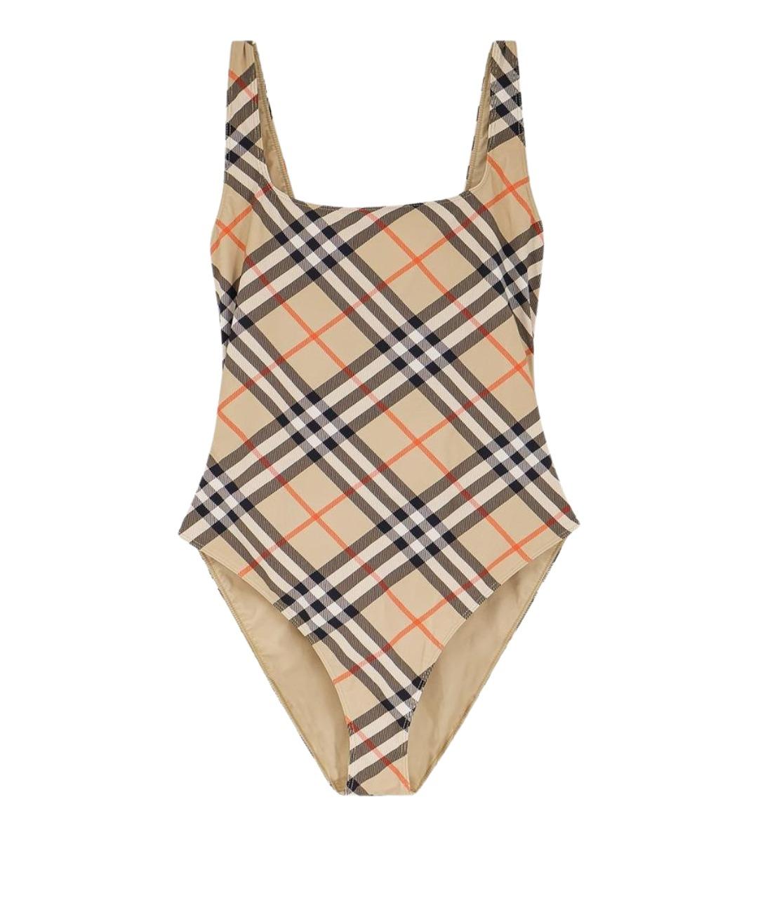 BURBERRY Мульти полиамидовый купальник, фото 1