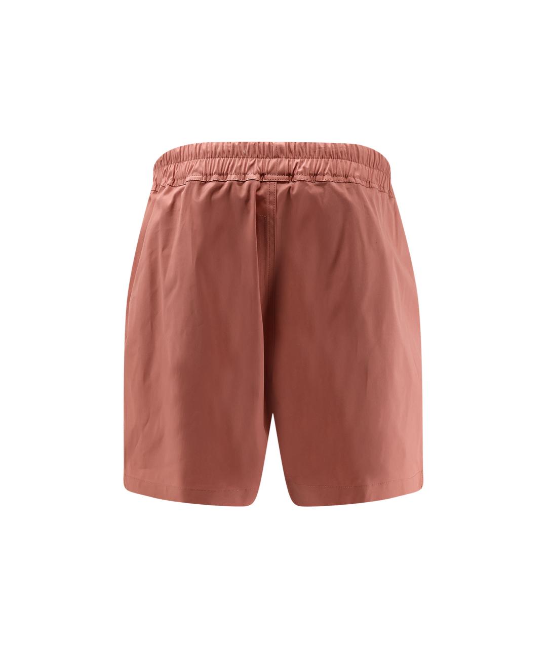 RICK OWENS Коралловые хлопковые шорты, фото 2