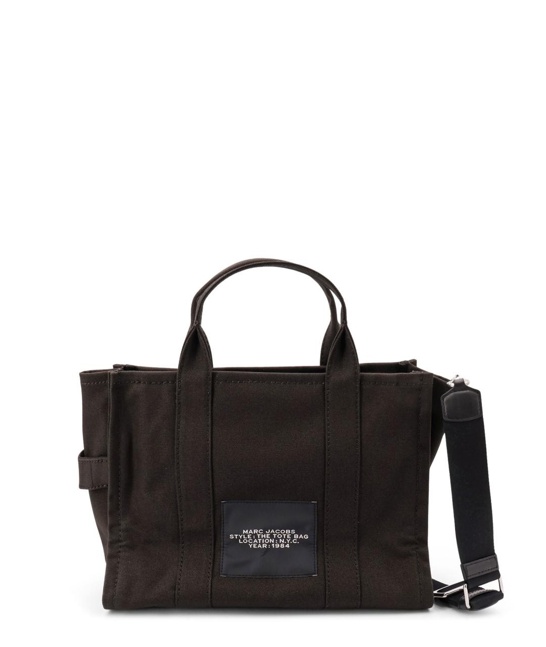 MARC JACOBS Черная тканевая сумка тоут, фото 2