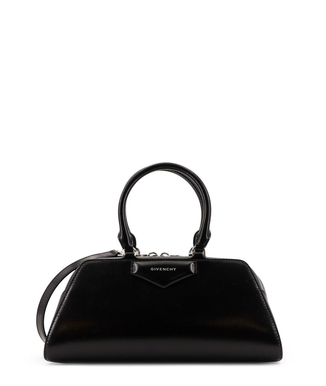 GIVENCHY Черная кожаная сумка через плечо, фото 1