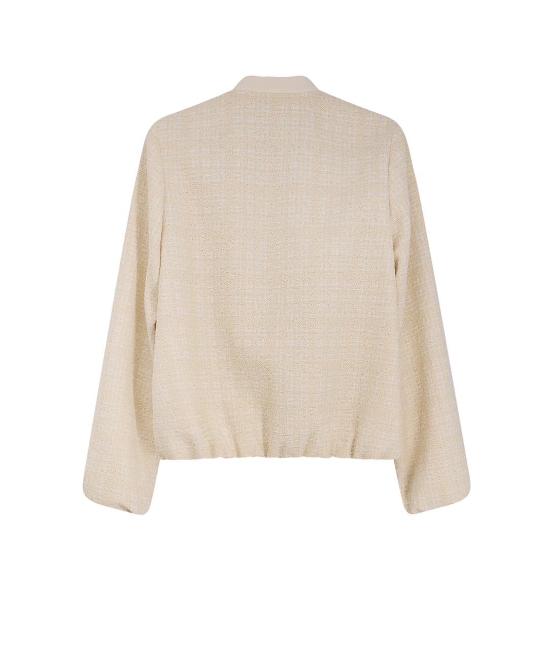 GUCCI Бежевая хлопковая куртка, фото 2