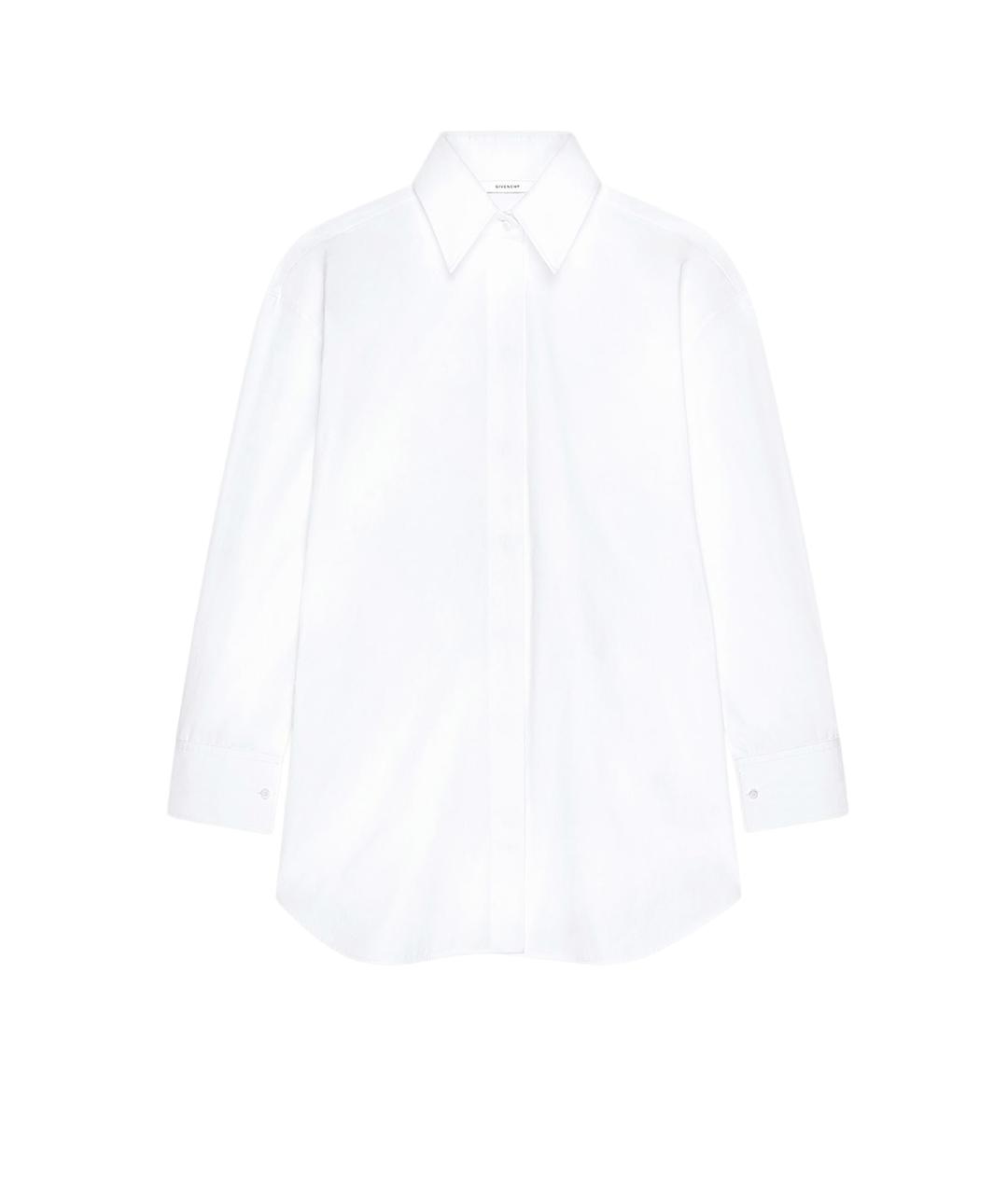 GIVENCHY Белая хлопковая рубашка, фото 1