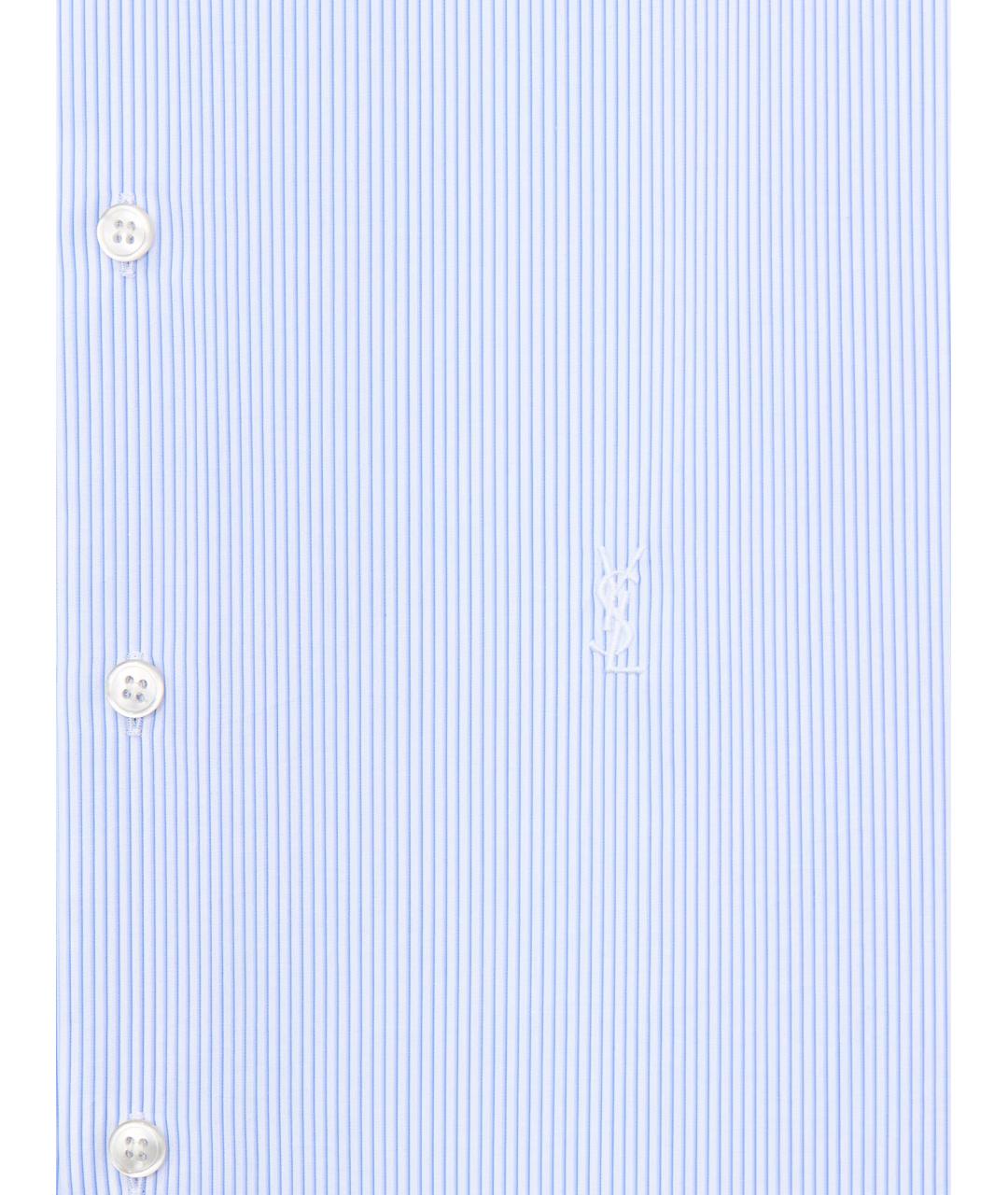 SAINT LAURENT Голубая классическая рубашка, фото 3