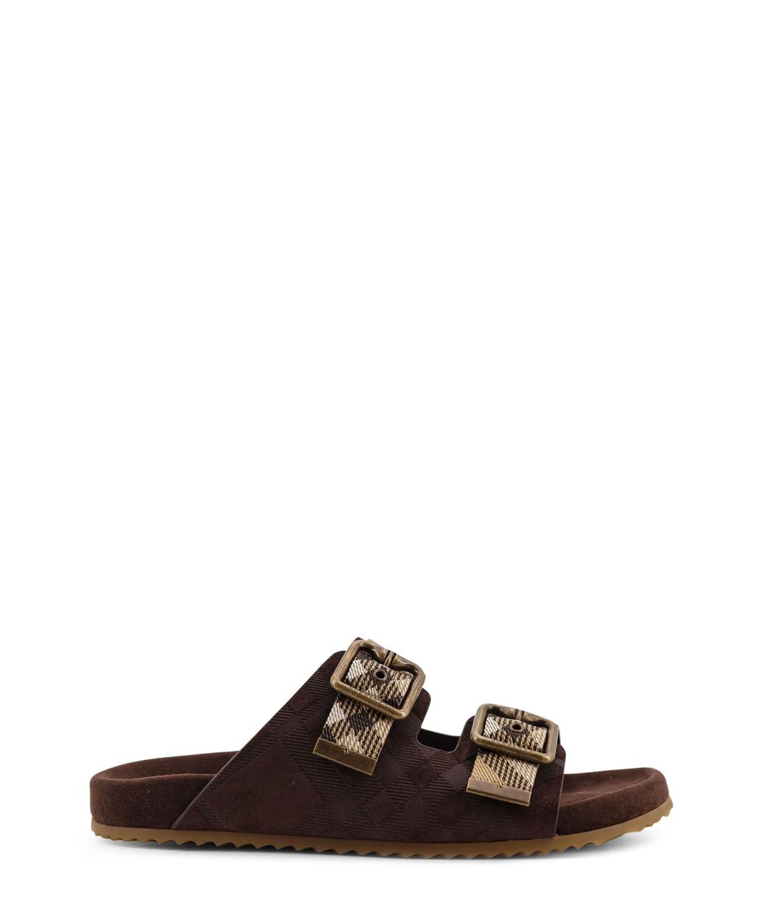 BURBERRY Мульти текстильные сандалии, фото 1