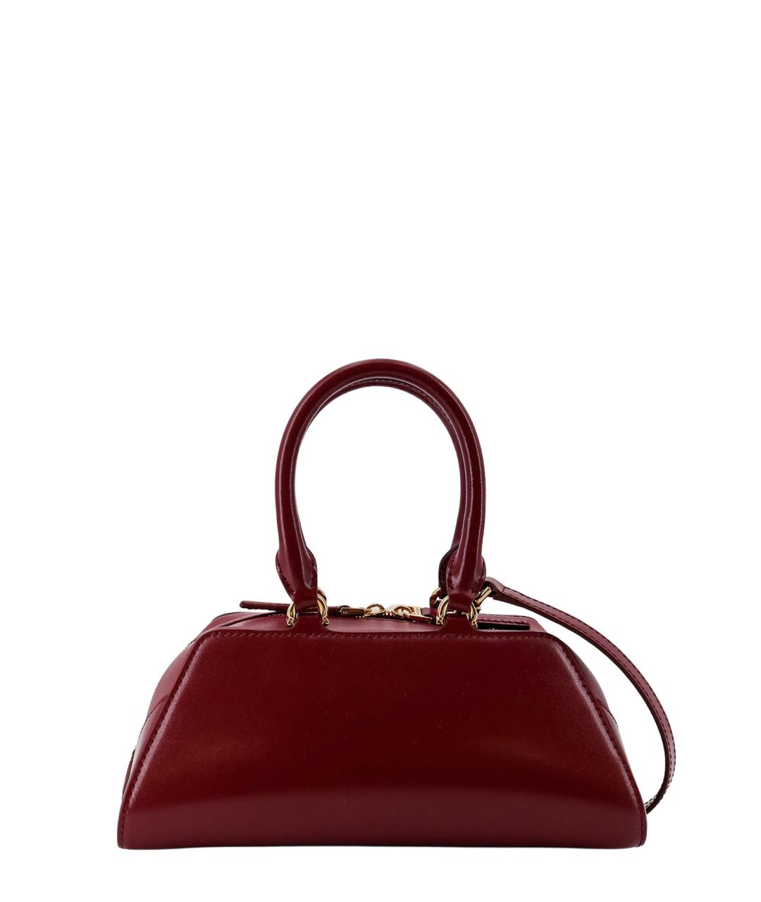 GIVENCHY Бордовая кожаная сумка тоут, фото 2