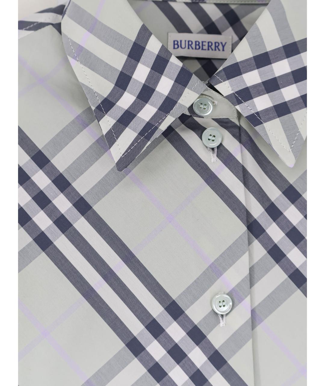 BURBERRY Хлопковая рубашка, фото 3