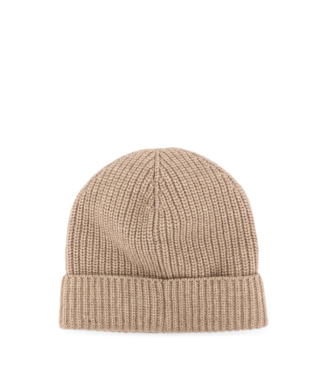 CELINE Бежевая кашемировая шапка, фото 2