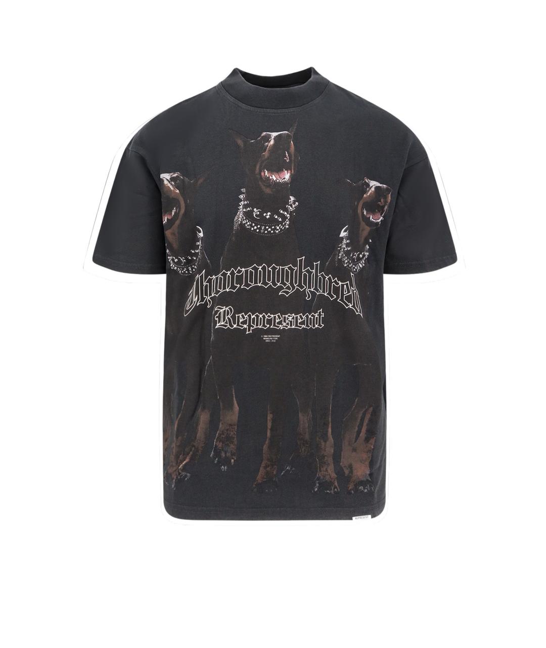 REPRESENT Мульти хлопковая футболка, фото 1