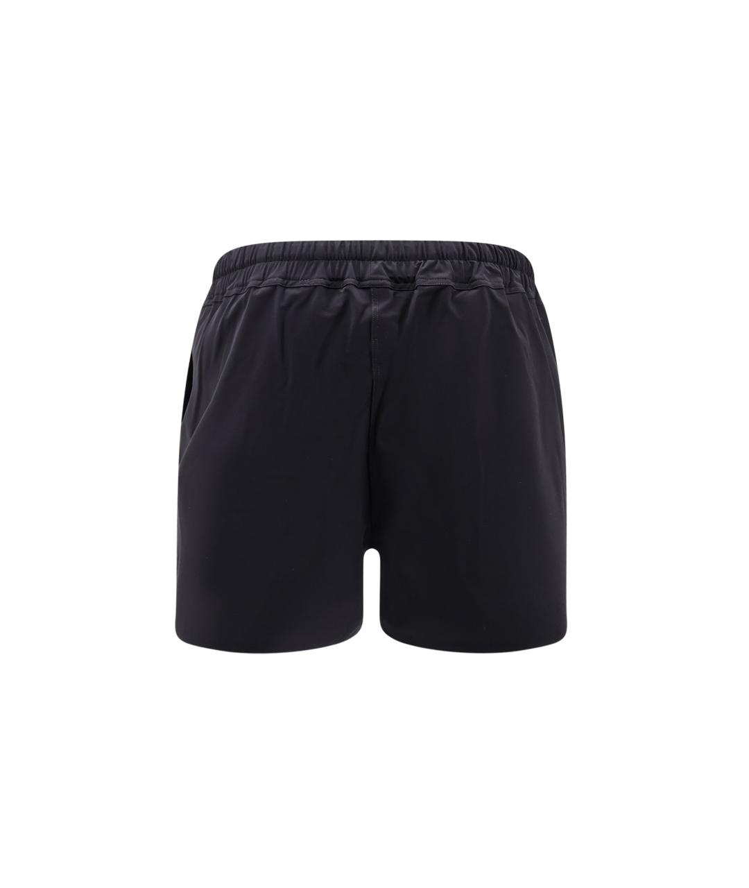 RICK OWENS Черные полиамидовые шорты, фото 2