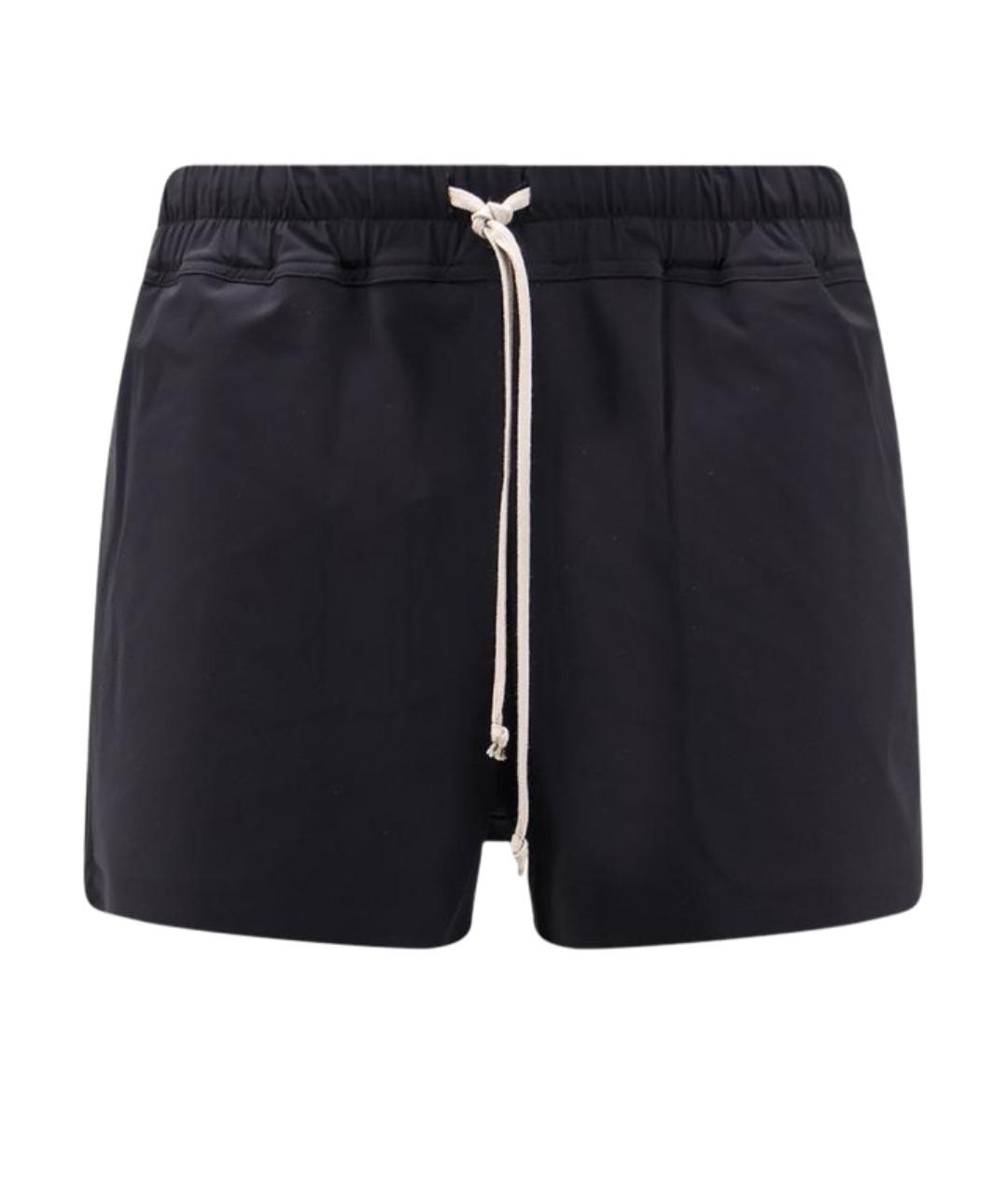 RICK OWENS Черные полиамидовые шорты, фото 1