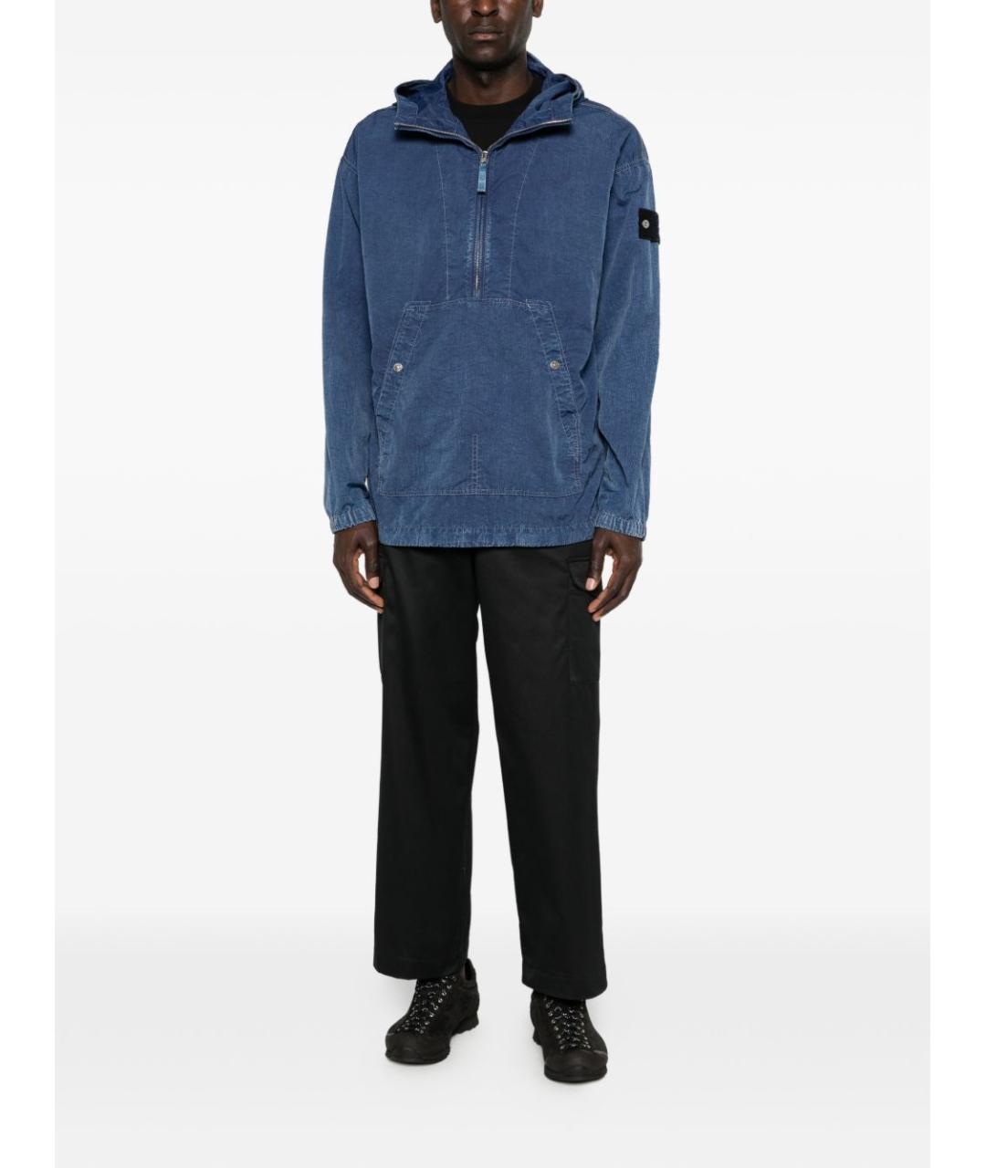 STONE ISLAND Синяя куртка, фото 3