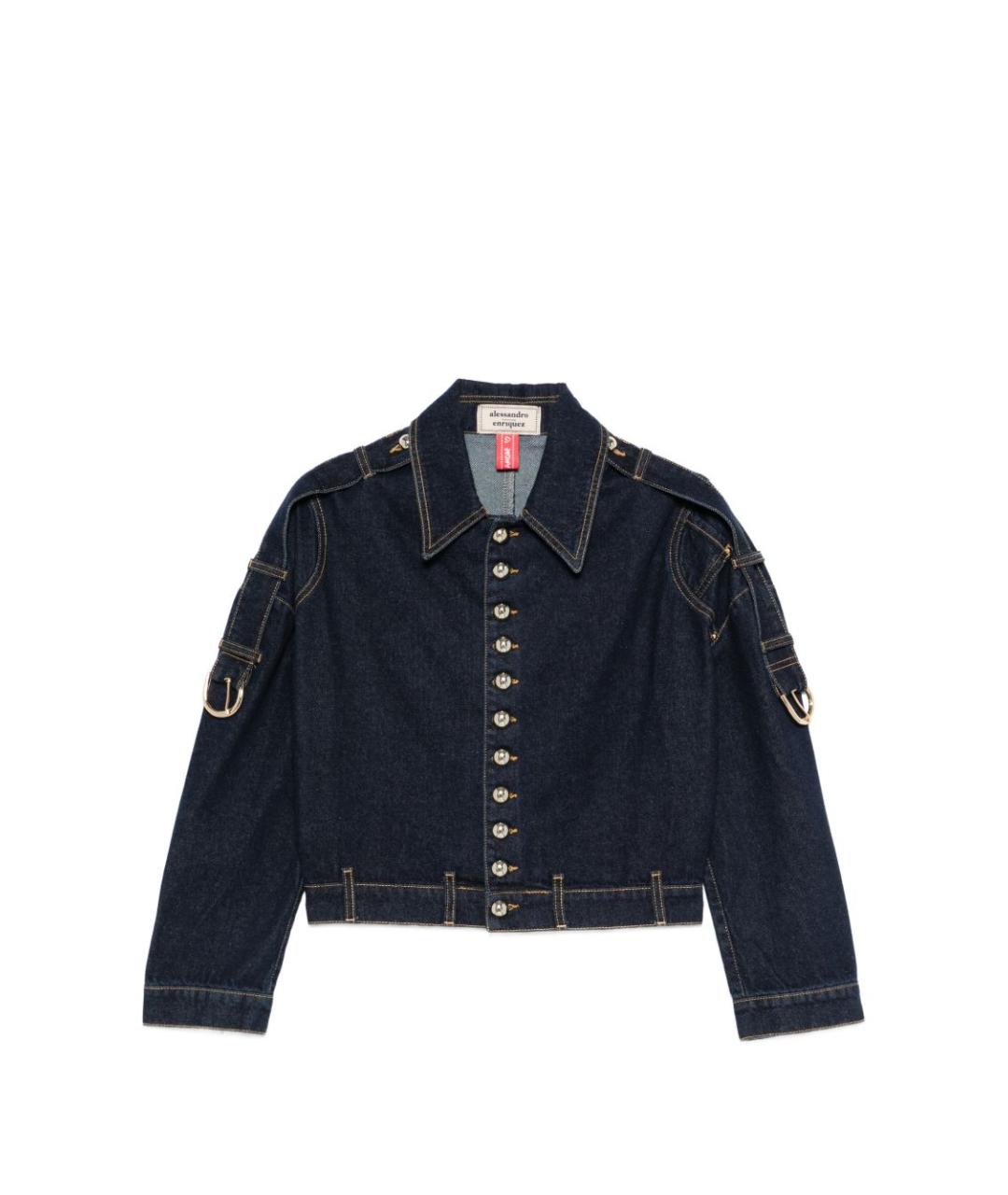 ALESSANDRO ENRIQUEZ Синяя куртка, фото 1