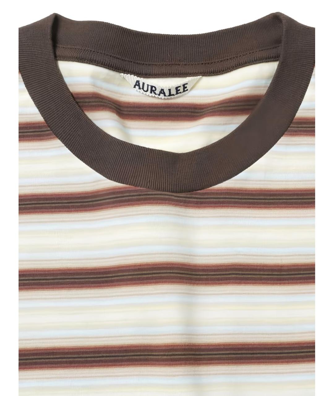AURALEE Мульти хлопковая футболка, фото 3