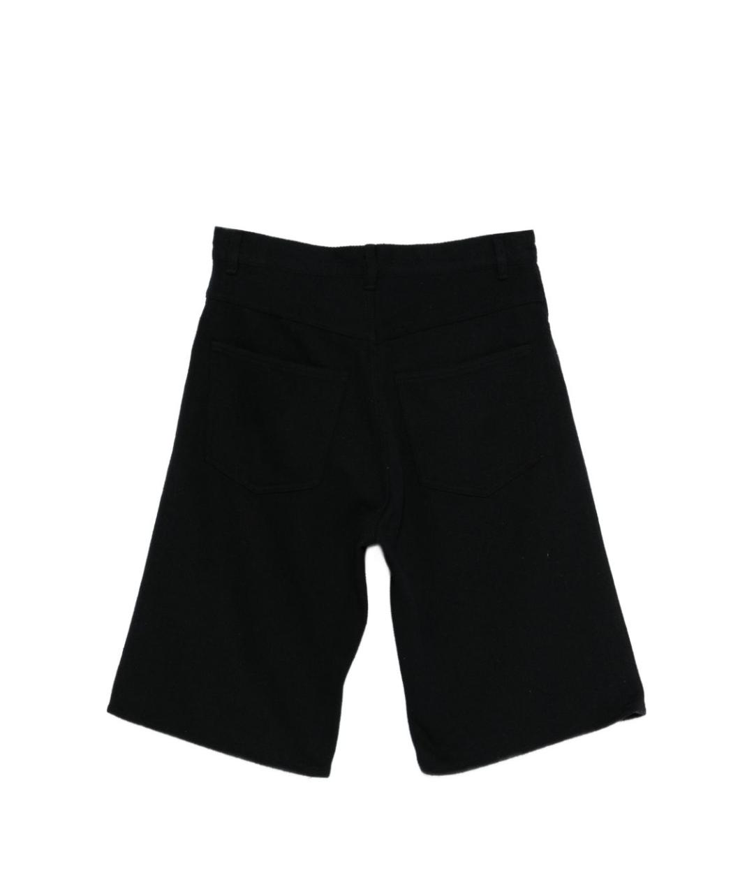 AURALEE Черные шелковые шорты, фото 2