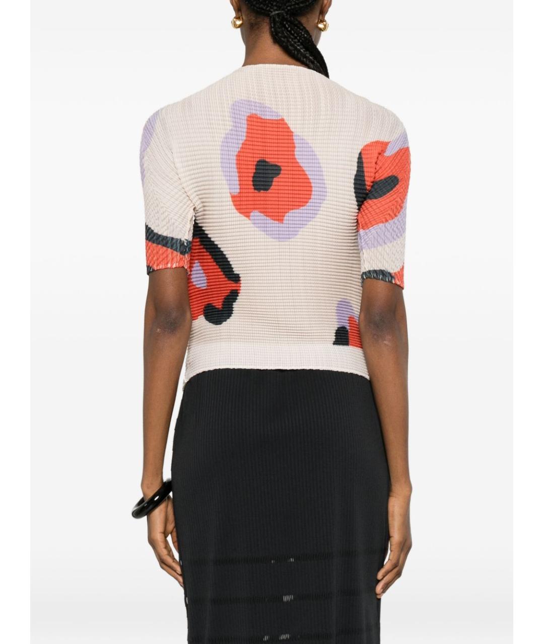 ISSEY MIYAKE Бежевая футболка, фото 2