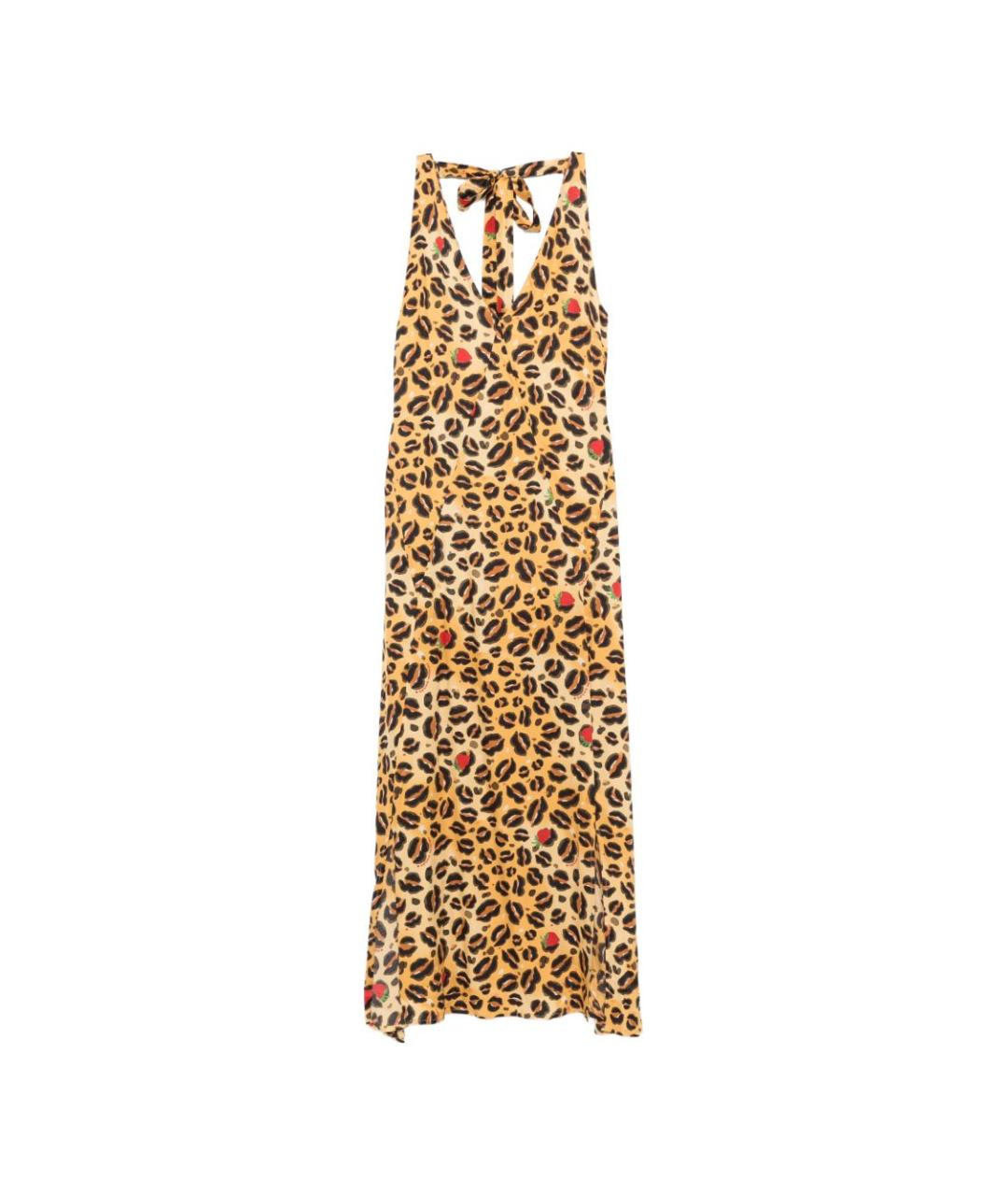 ALESSANDRO ENRIQUEZ Бежевое повседневное платье, фото 1