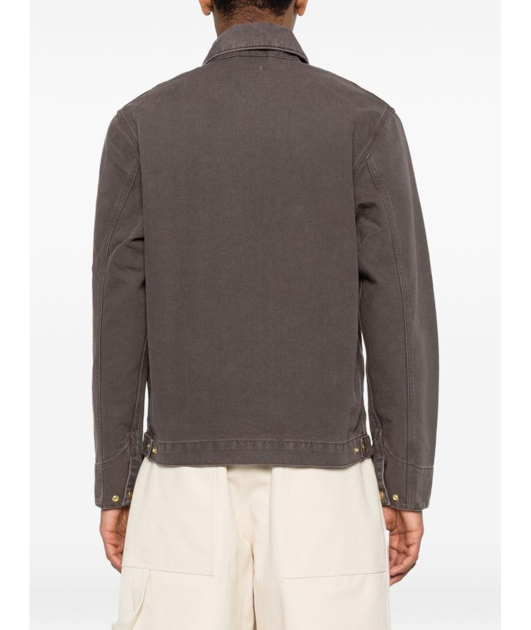 CARHARTT WIP Серая хлопковая куртка, фото 5