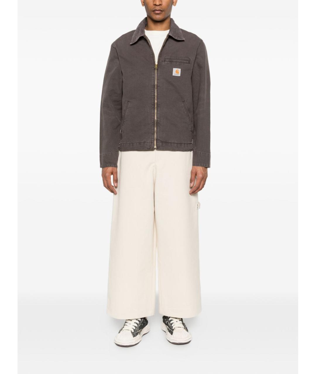 CARHARTT WIP Серая хлопковая куртка, фото 2