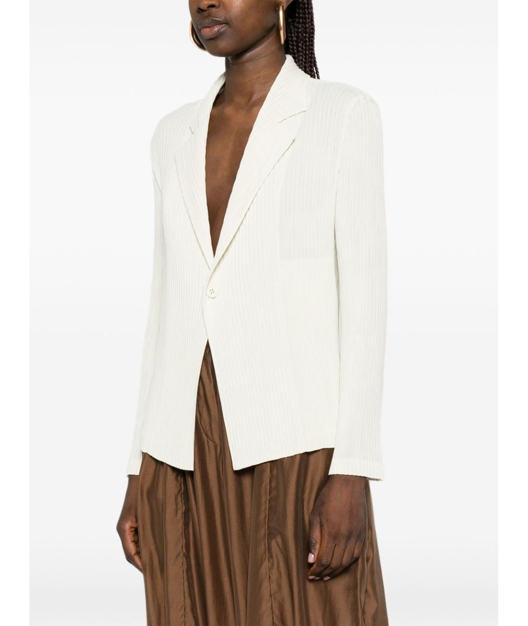 ISSEY MIYAKE Белый жакет/пиджак, фото 4