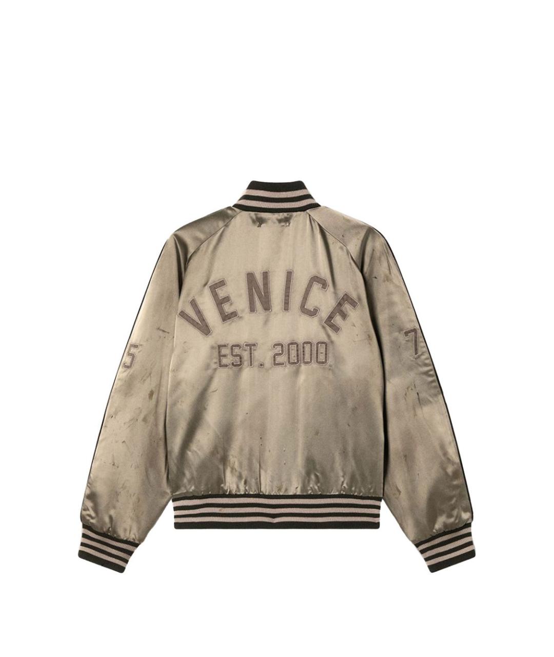 GOLDEN GOOSE DELUXE BRAND Зеленая ацетатная куртка, фото 2