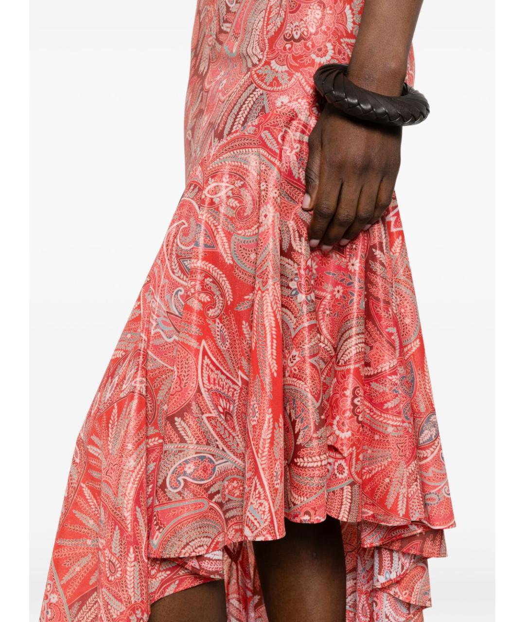 ETRO Оранжевое повседневное платье, фото 4