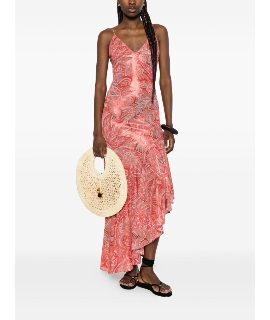 ETRO Оранжевое повседневное платье, фото 5