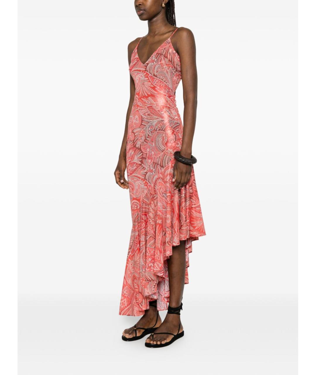 ETRO Оранжевое повседневное платье, фото 2