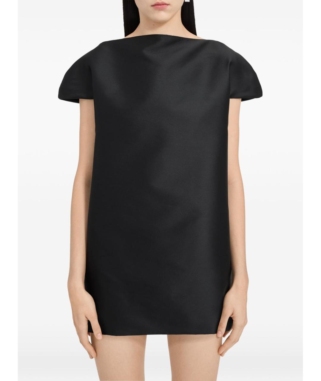 MM6 MAISON MARGIELA Черное повседневное платье, фото 4