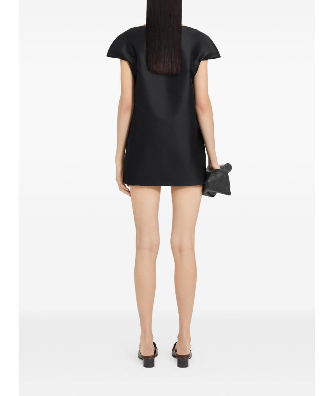 MM6 MAISON MARGIELA Черное повседневное платье, фото 3