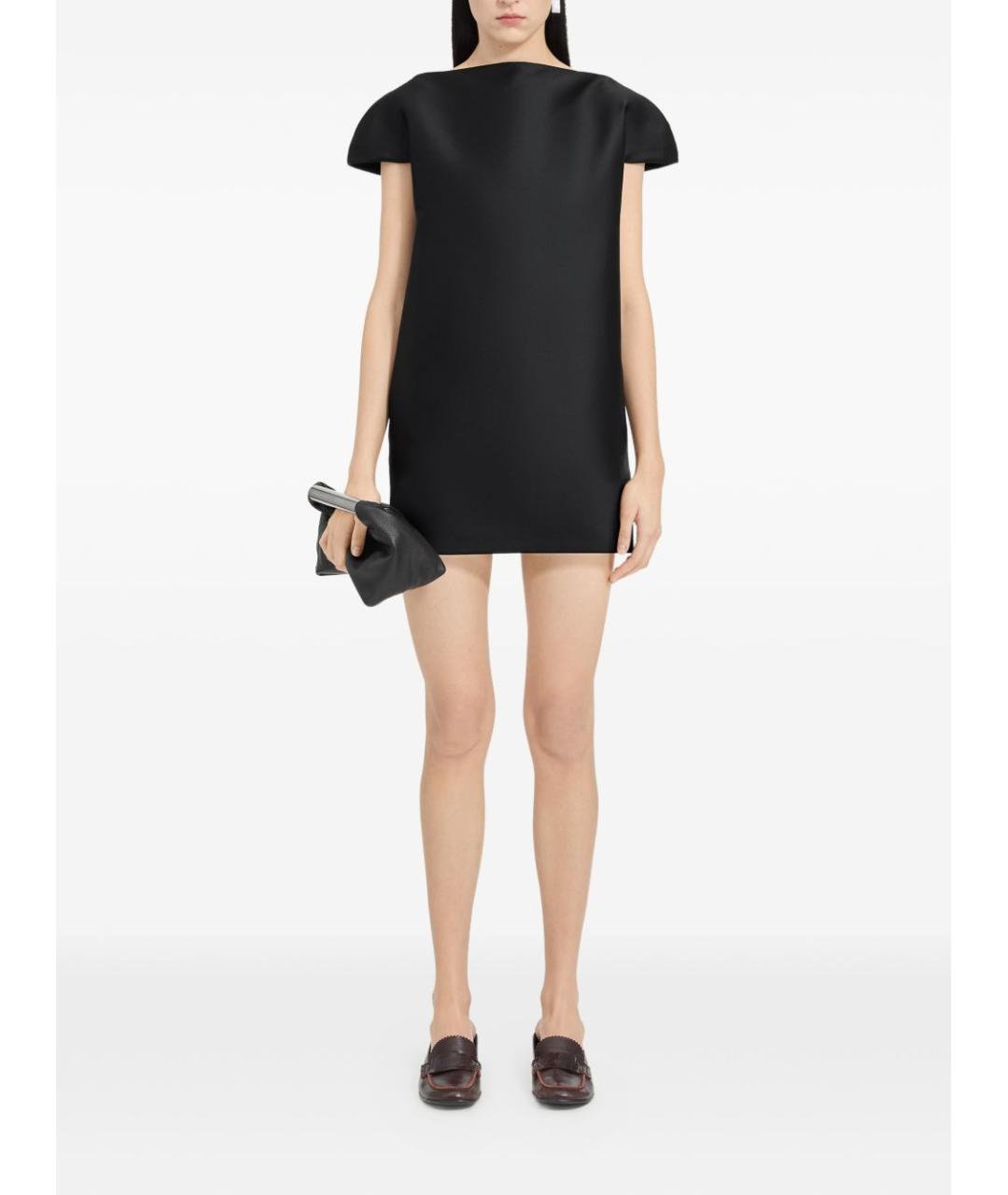 MM6 MAISON MARGIELA Черное повседневное платье, фото 2