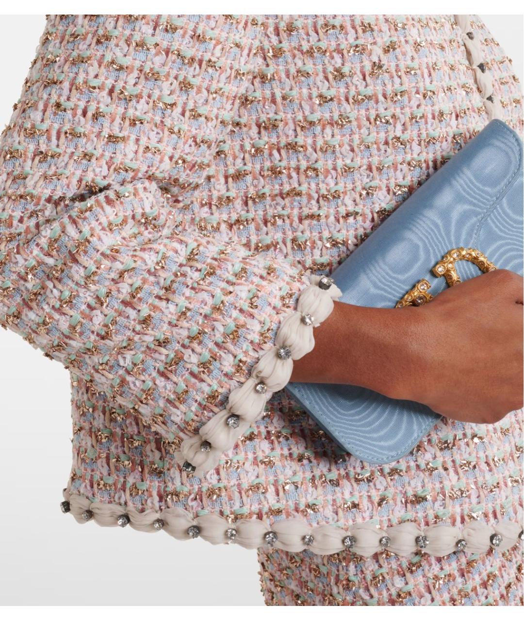 VALENTINO Розовый полиамидовый жакет/пиджак, фото 5