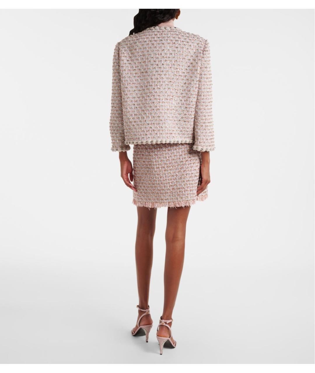VALENTINO Розовый полиамидовый жакет/пиджак, фото 3
