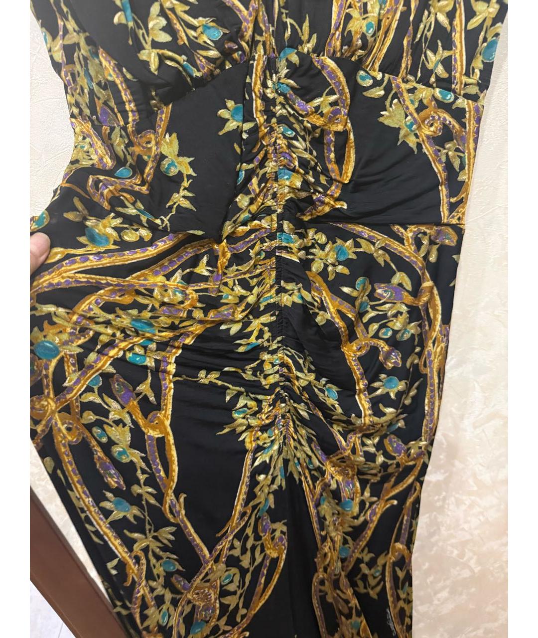 ROBERTO CAVALLI Мульти платье, фото 7