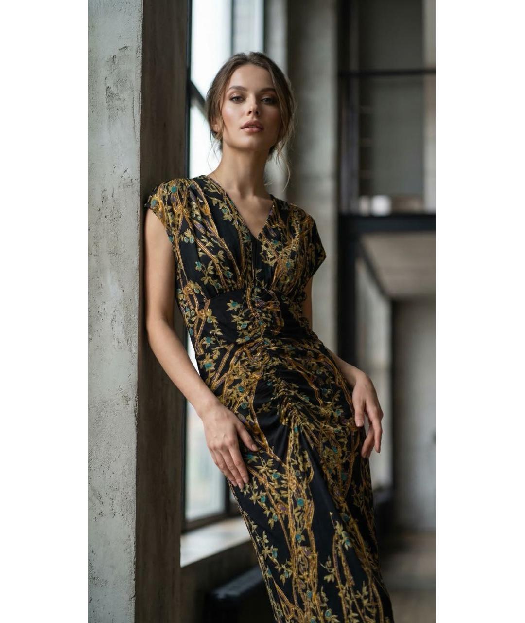 ROBERTO CAVALLI Мульти платье, фото 8