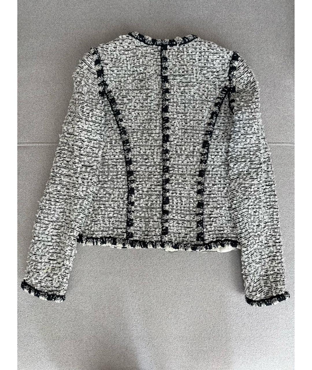 CHANEL Мульти твидовый жакет/пиджак, фото 2