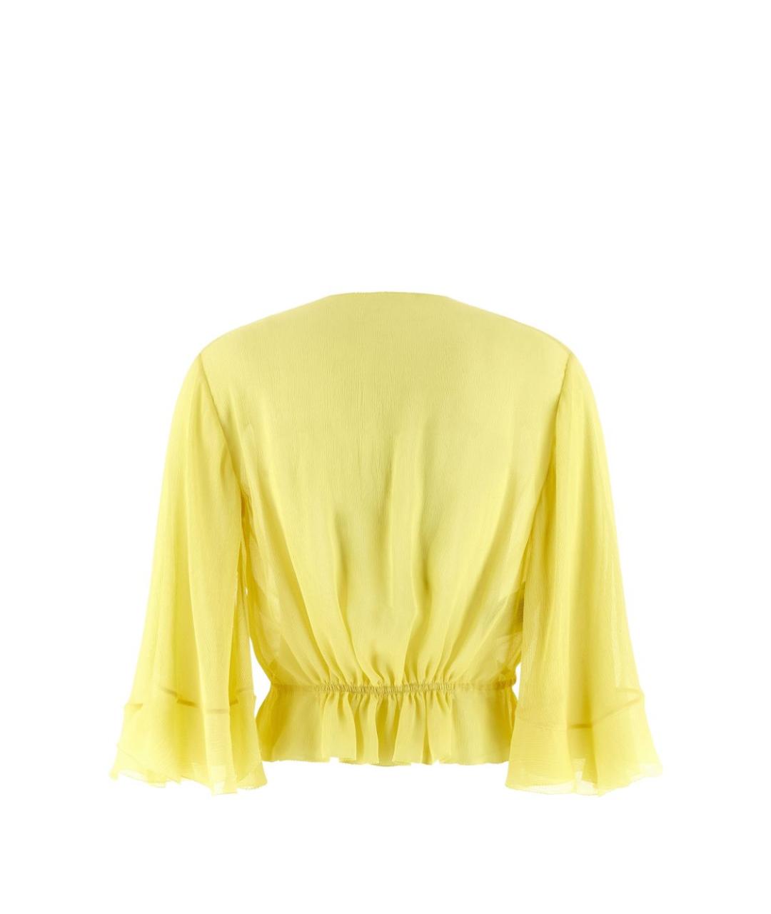 ALBERTA FERRETTI Желтая блузы, фото 3